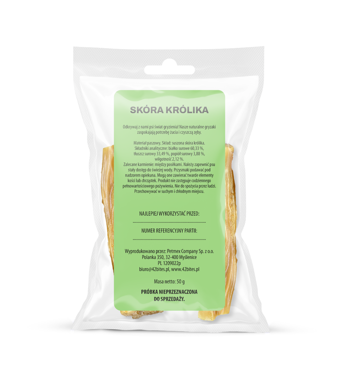 (Tester) Sk&oacute;ra kr&oacute;lika 50g - 42 Bites - Hover view