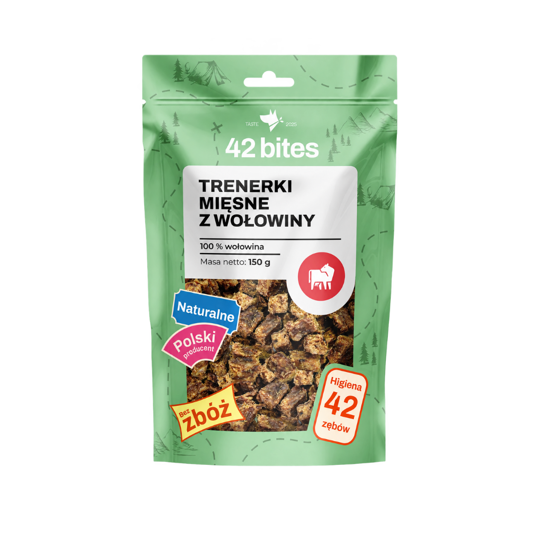 Trenerki mięsne z wołowiny 150g - 42 Bites - Hover view