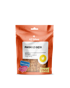 Paski z gęsi 150g - 42 Bites