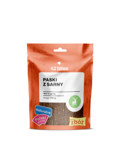 Paski z sarny 150g - 42 Bites