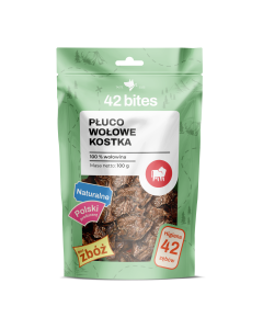 Płuco wołowe kostka 100g - 42 Bites
