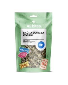 Sk&oacute;ra dorsza kostki 100g - 42 Bites
