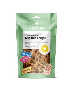 Trenerki mięsne z gęsi 150g - 42 Bites