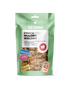 Żwacz wołowy mielony 200g - 42 Bites
