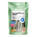 Skóra dorsza twist 100g - 42 Bites