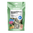 Skóra dorsza warkocz 100g - 42 Bites