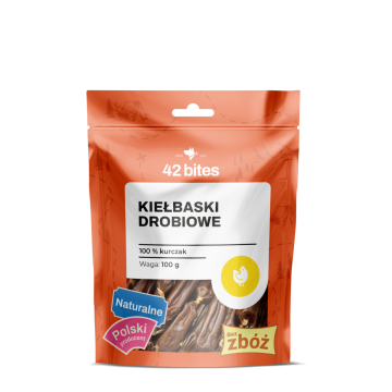 Kiełbaski drobiowe 100g - 42 Bites