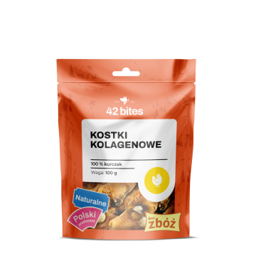 Kostki kolagenowe 100g - 42 Bites