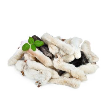 (Tester) Łapki królicze z futrem 50g - 42 Bites