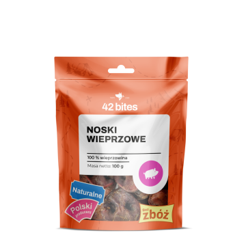 Noski wieprzowe 100g - 42 Bites