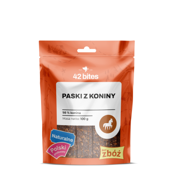 Paski z koniny 150g - 42 Bites