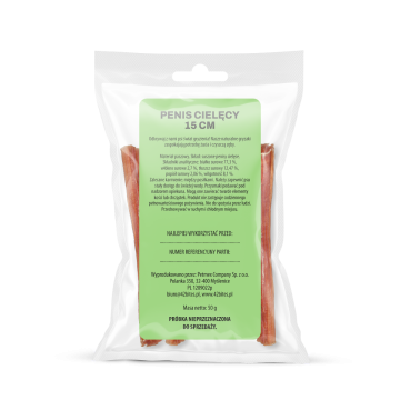 (Tester) Penis cielęcy 15 cm 50g - 42 Bites