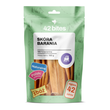 Skóra barania 100g - 42 Bites