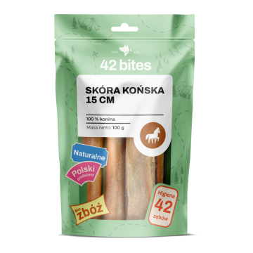 Skóra końska 15 cm 100g - 42 Bites