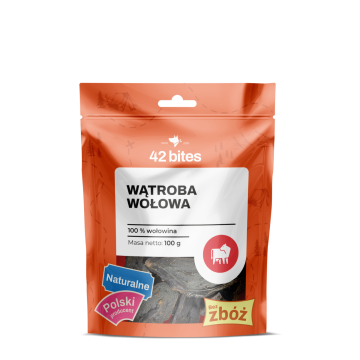 Wątroba wołowa 100g - 42 Bites