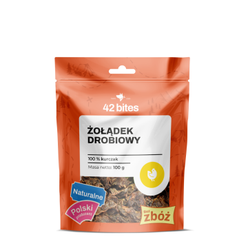 Żołądek drobiowy 100g - 42 Bites